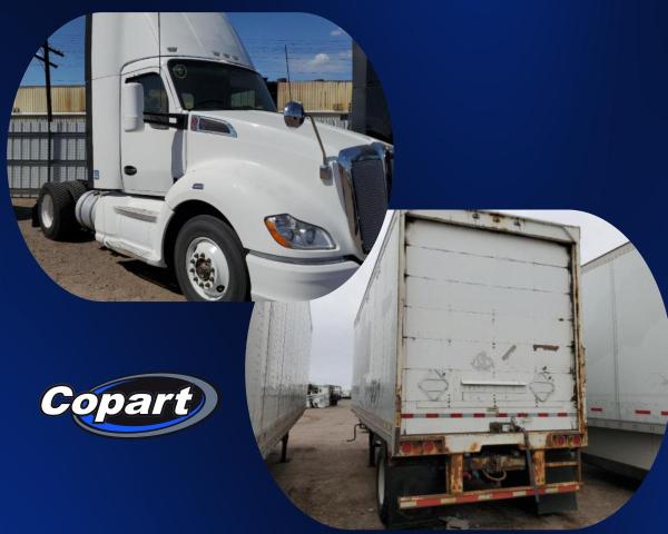 KENWORTH T680 2015 white tractor diesel 1XKYA48X7FJ403456 photo #1