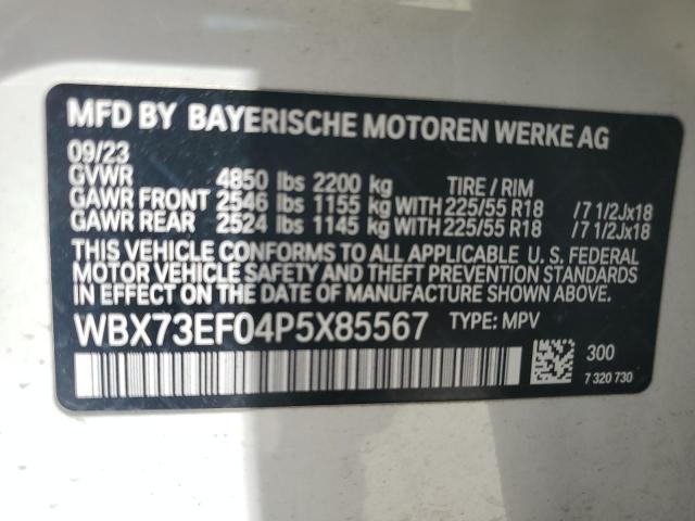 2023 BMW X1 XDRIVE2 WBX73EF04P5X85567