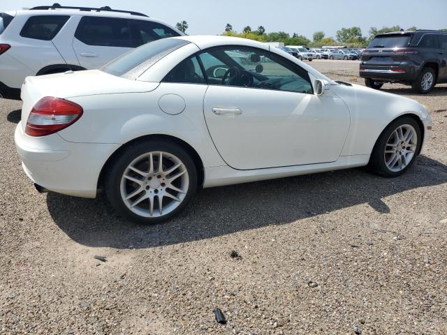 MERCEDES-BENZ SLK 280 2007 white  gas WDBWK54F97F147407 photo #4