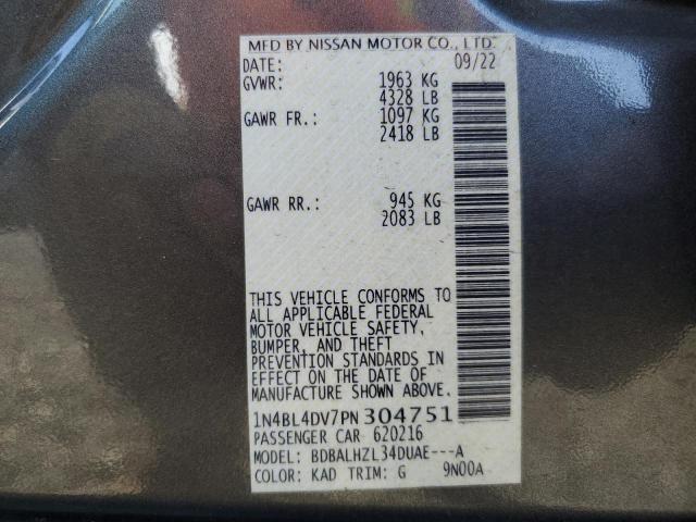 2023 NISSAN ALTIMA SV - 1N4BL4DV7PN304751