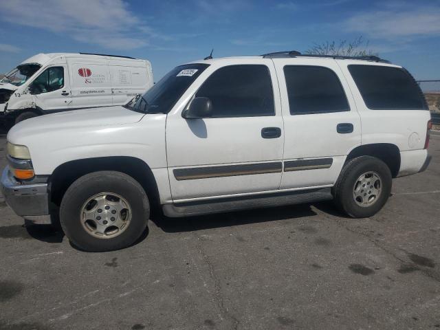 CHEVROLET TAHOE K150 2005 white 4dr wago gas 1GNEK13T85R254822 photo #1