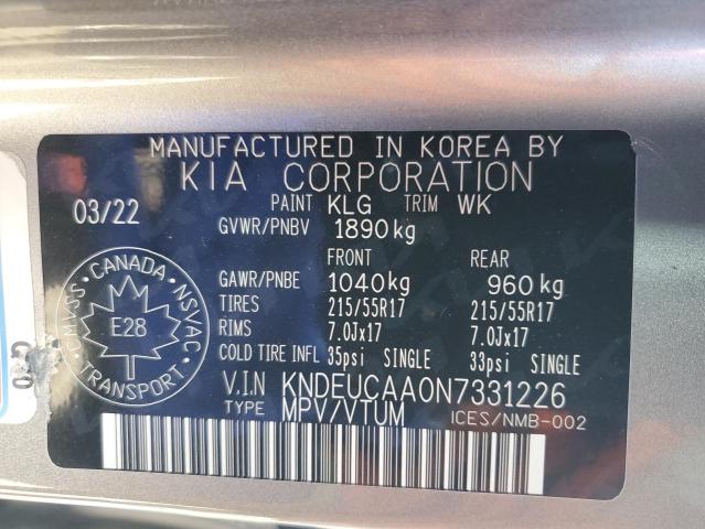 2022 KIA SELTOS S - KNDEUCAA0N7331226