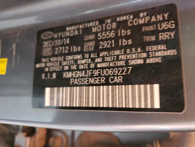2015 HYUNDAI GENESIS 5. KMHGN4JF9FU069227