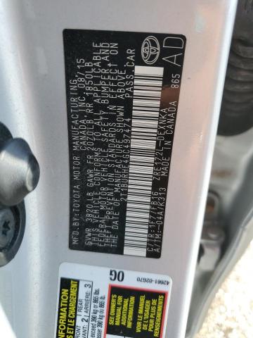 2016 TOYOTA COROLLA L - 2T1BURHE4GC497474