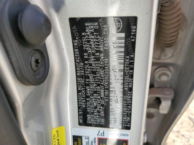 2017 TOYOTA CAMRY LE - 4T1BF1FK3HU304218