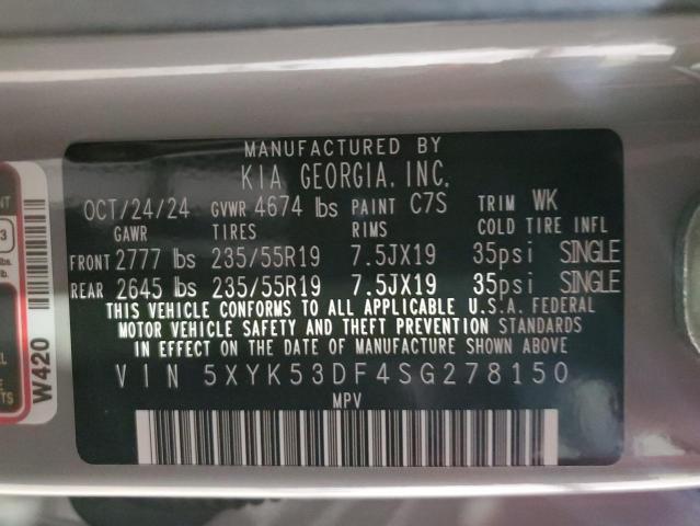 2025 KIA SPORTAGE S - 5XYK53DF4SG278150
