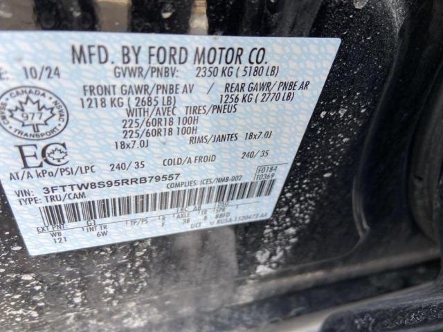 2024 FORD MAVERICK L - 3FTTW8S95RRB79557