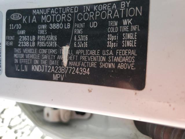 2011 KIA SOUL + - KNDJT2A23B7724394