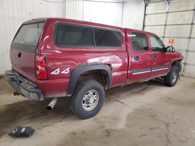 CHEVROLET SILVERADO 2005 red  diesel 1GCHK23255F862589 photo #4