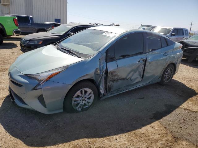 TOYOTA PRIUS 2016 turquoise  hybrid engine JTDKBRFU6G3024295 photo #1