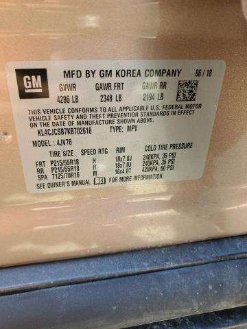 2019 BUICK ENCORE ESS KL4CJCSB7KB702618