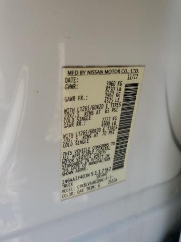 2018 NISSAN TITAN XD S - 1N6AA1F40JN511792
