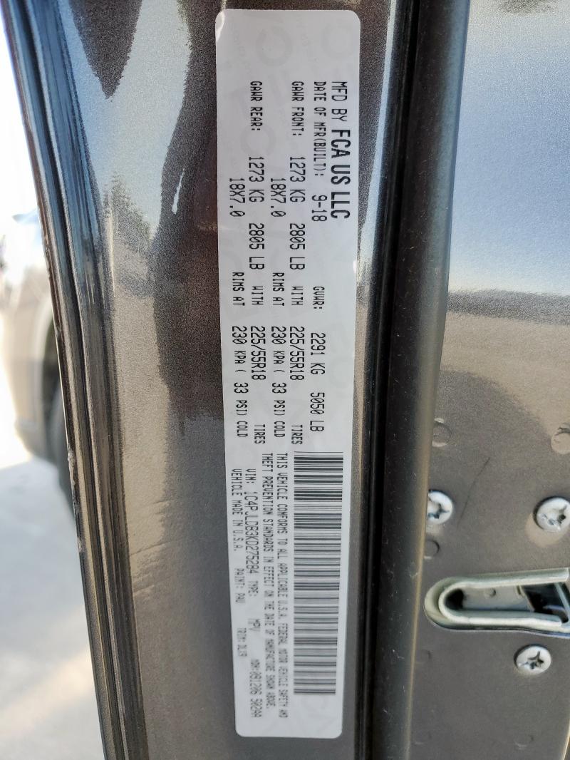 2019 JEEP CHEROKEE L - 1C4PJLDB3KD275284