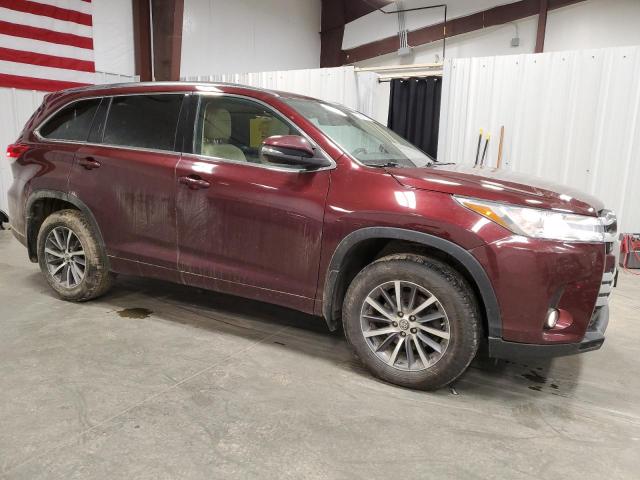 Vin: 5tdjzrfh3hs423742, lot: 52538215, toyota highlander se 20174