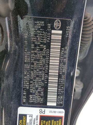 2015 TOYOTA CAMRY LE - 4T1BF1FK6FU092203