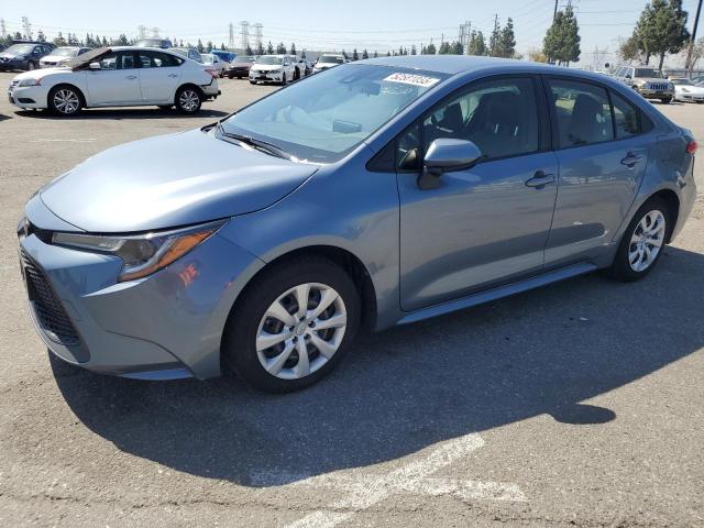 TOYOTA COROLLA LE 2020 blue  gas JTDEPRAE6LJ025578 photo #1