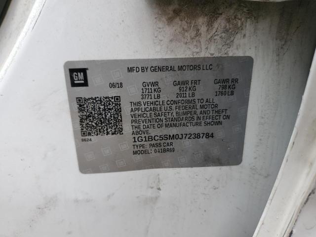 2018 CHEVROLET CRUZE LS - 1G1BC5SM0J7238784