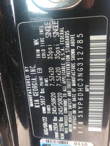 2022 KIA TELLURIDE - 5XYP6DHC3NG312785