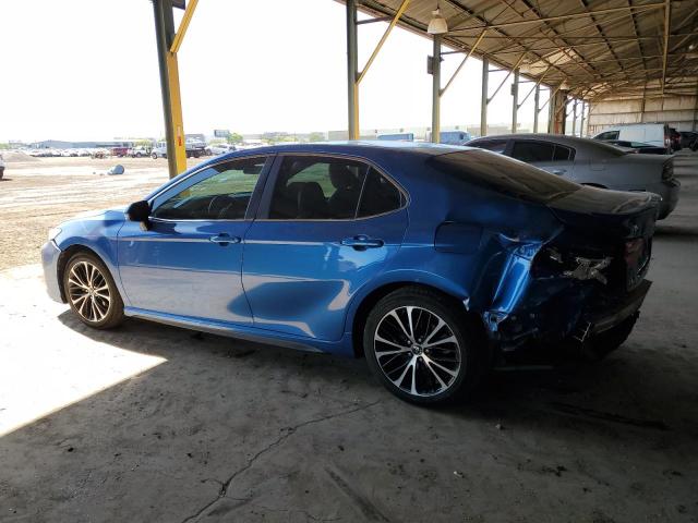 TOYOTA CAMRY L 2018 blue  gas 4T1B11HK9JU029424 photo #3