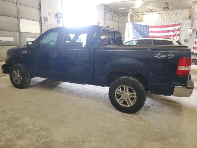 FORD F150 SUPER 2007 blue  flexible fuel 1FTPW14V77FA40978 photo #3