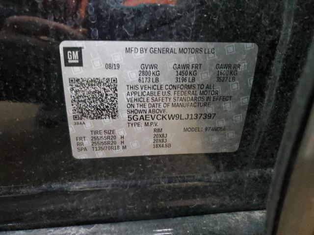 2020 BUICK ENCLAVE AV 5GAEVCKW9LJ137397