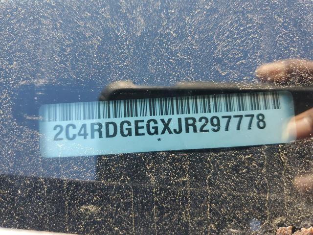2018 DODGE GRAND CARA - 2C4RDGEGXJR297778