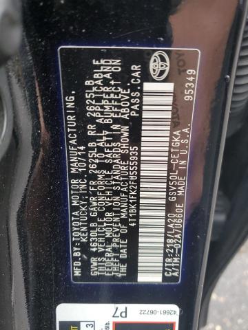 2015 TOYOTA CAMRY XSE - 4T1BK1FK2FU555935