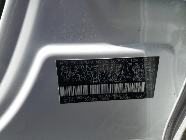 2023 LEXUS IS 500 F S - JTHAP1D25P5003652
