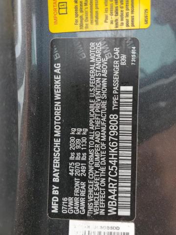 2017 BMW 430I - WBA4R7C54HK679808