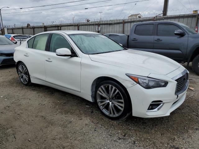 Vin: jn1ev7ap9jm362031, lot: 53579505, infiniti q50 luxe 20184