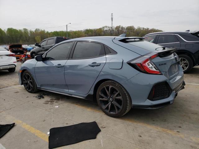 Vin: shhfk7h92ju229538, lot: 53447925, honda civic sport touring 20182