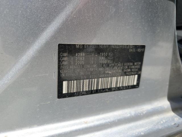 2017 SUBARU IMPREZA SP 4S3GTAM66H3717202