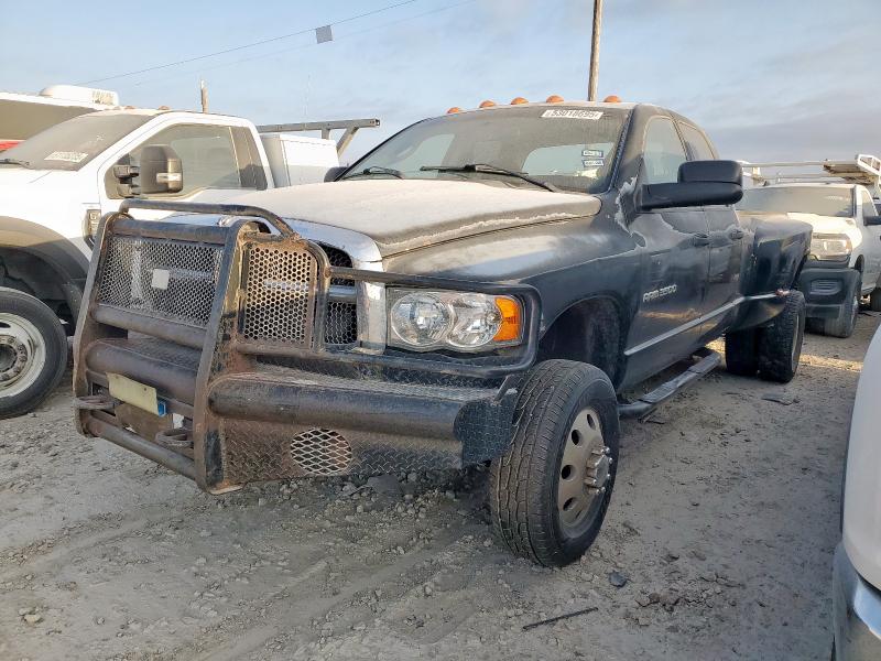 DODGE RAM 3500 S 2004 black  diesel 3D7MU48C34G103769 photo #3