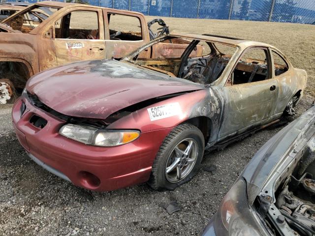 PONTIAC GRAND PRIX 2002 red coupe gas 1G2WP12K32F262769 photo #1