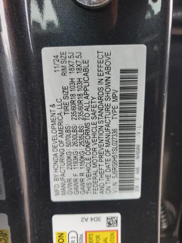 2025 HONDA CR-V 5J6RS6H51SL027336