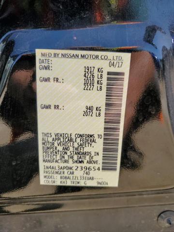 2017 NISSAN ALTIMA 2.5 - 1N4AL3AP0HC239654