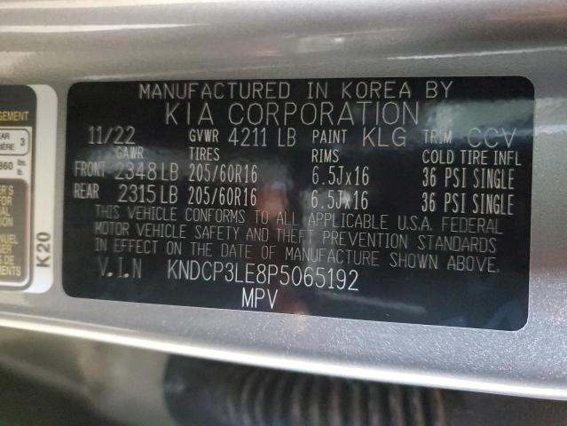 KNDCP3LE8P5065192 2023 KIA NIRO