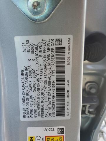 2023 HONDA CIVIC TOUR - 2HGFE1F94PH310134