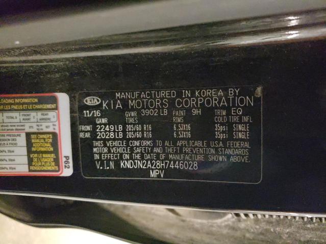 2017 KIA SOUL - KNDJN2A28H7446028