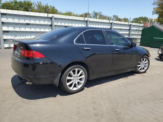 ACURA TSX 2006 black  gas JH4CL968X6C003127 photo #4