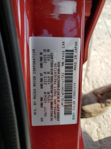 2017 MAZDA 6 GRAND TO JM1GL1W50H1141722