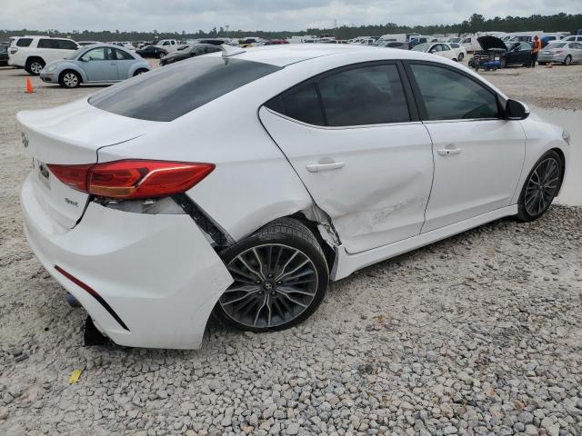 Vin: kmhd04lb7hu353566, lot: 55098975, hyundai elantra sport 20173
