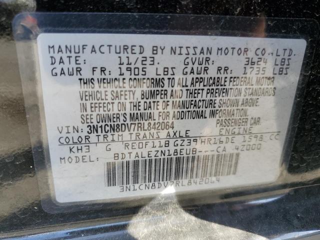2024 NISSAN VERSA S - 3N1CN8DV7RL842064