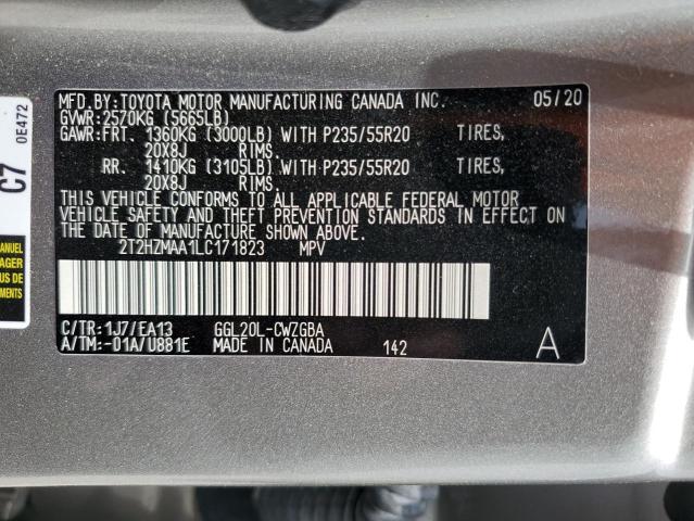 2020 LEXUS RX 350 - 2T2HZMAA1LC171823