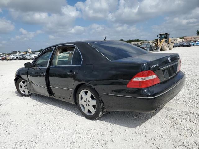 LEXUS LS 430 2005 black  gas JTHBN36F755014039 photo #3