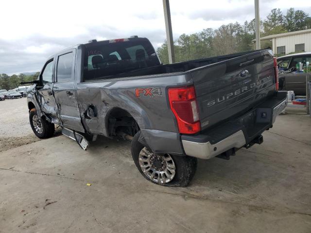 FORD F250 SUPER 2022 gray  diesel 1FT7W2BT2NEG21590 photo #3