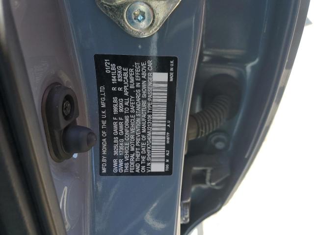 2021 HONDA CIVIC SPOR - SHHFK7G40MU213106