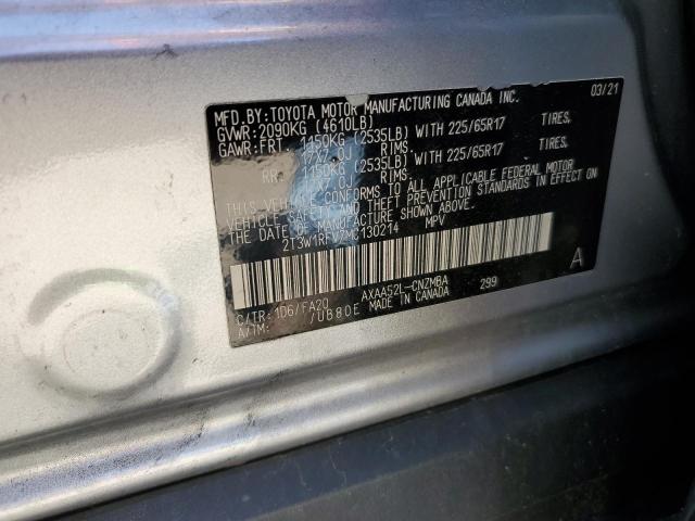 2021 TOYOTA RAV4 XLE - 2T3W1RFV7MC130214
