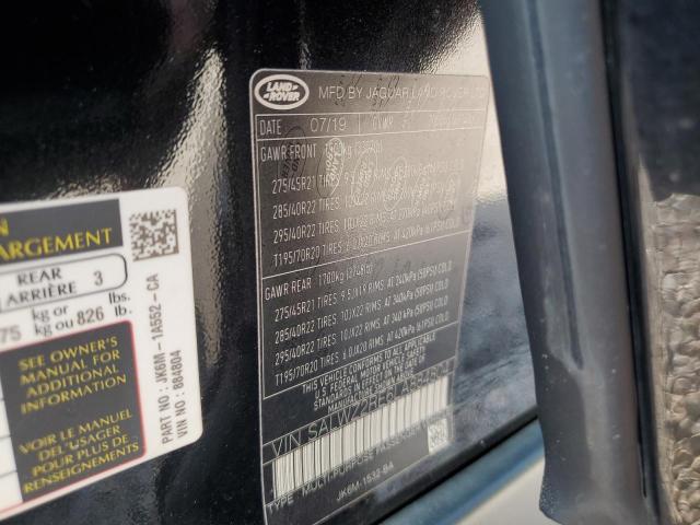 2020 LAND ROVER RANGE ROVE - SALWZ2RE6LA884804