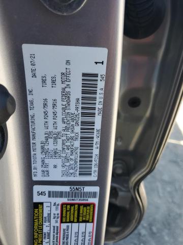 2021 TOYOTA 1/2 TON SH 5TFAZ5CN8MX114792